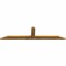Ekena Millwork Portland Rough Sawn Timber Gable Bracket, Western Red Cedar, 96"W x 24"H x 2"D x 6"F, 6/12 Pitch GBW096X24X0206POR00RWR - alternate 2